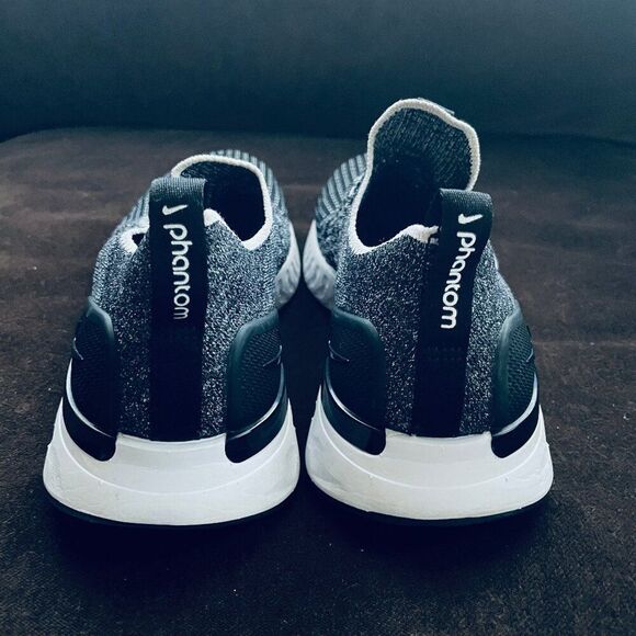 Women’s Nike REACT Phantom Black And White OREO color 9.5 US 41 EUR CJ0280-002 - Picture 5 of 9